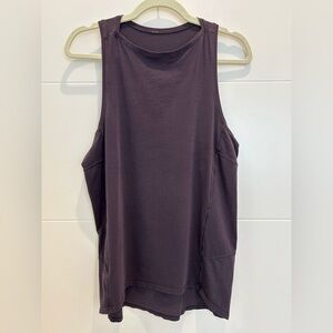 Lululemon Lightweight Tank Navy Blue Purple Size Medium